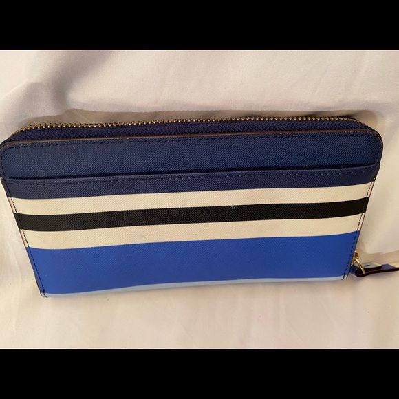 Kate Spade Striped Purse and Matching Wallet - Picture 6 of 9
